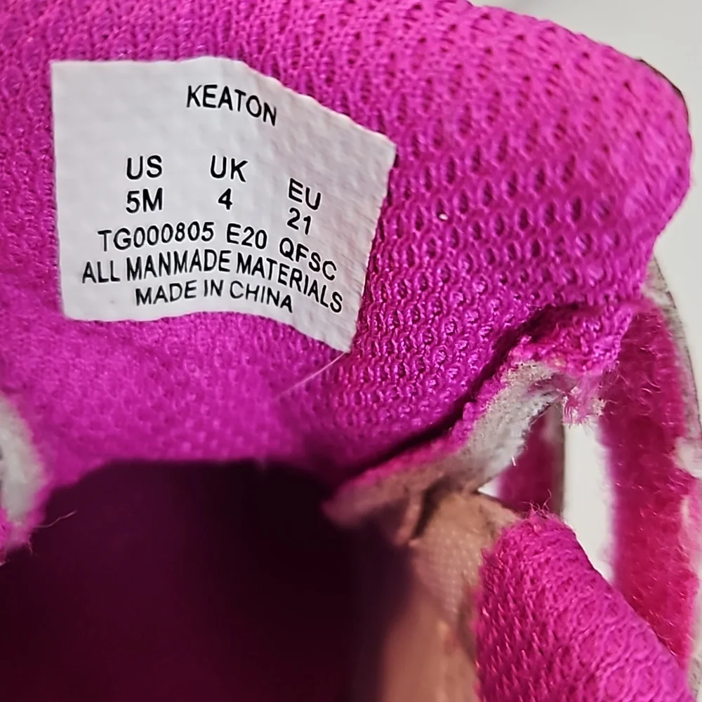 Stride Rite Glitter Pink Toddler Shoes
